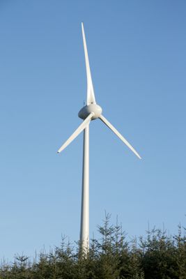 Enercon E48 wind Turbine spinning
